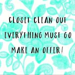 Closest Clean Out! Make an offer!